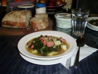 Kale
                soup.