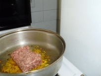 Add
                ground lamb