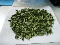 Dried leaves