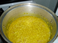 Cooked dal